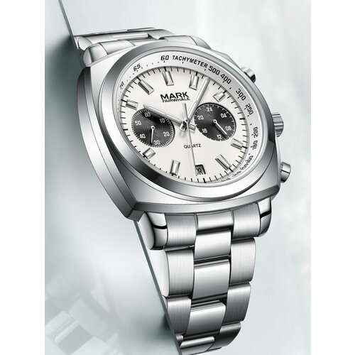 Наручные часы FAIRWHALE FW5900WHITE, белый, серебряный часы наручные megir мужские с хронографом спортивные брендовые роскошные кварцевые армейские в стиле милитари 2065