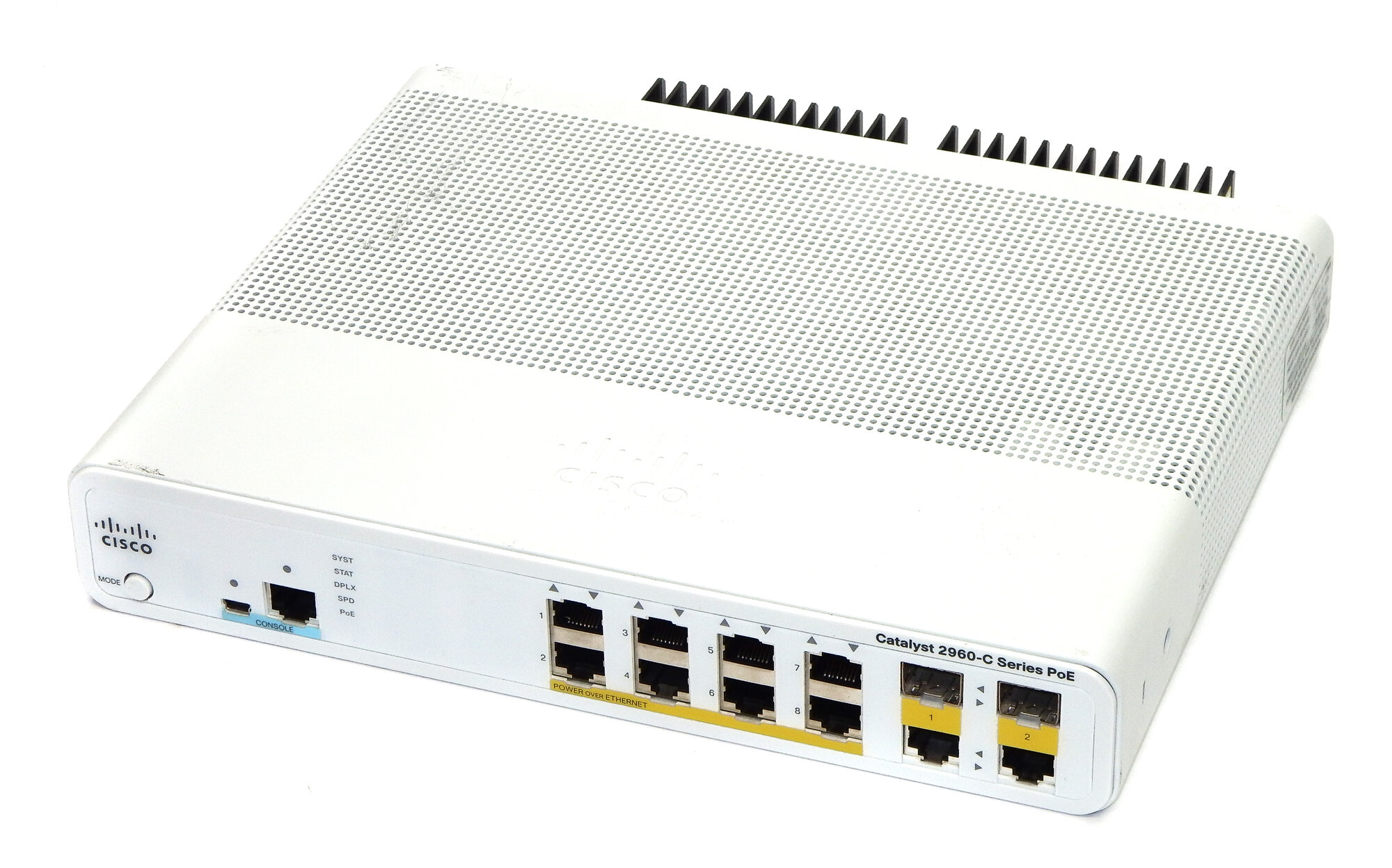 Коммутатор CISCO WS-C2960C-8PC-L PoE 124 Вт L2 для Catalyst 2960-C/2960-CX