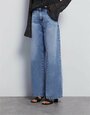Джинсы широкие Gloria Jeans, размер 36/158, синий