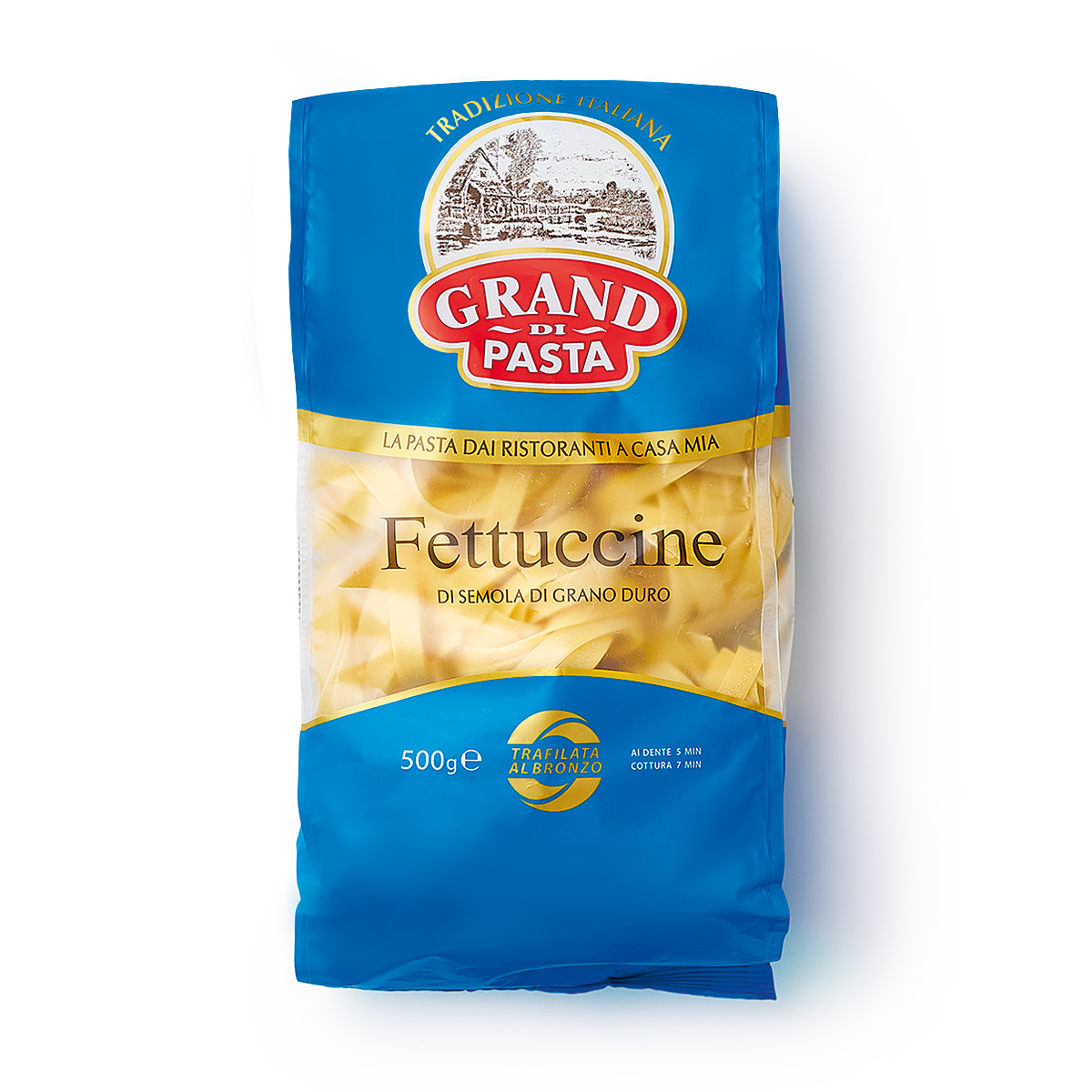 Макароны Grand Di Pasta Fettuccine Гнезда 500г Makfa - фото №8