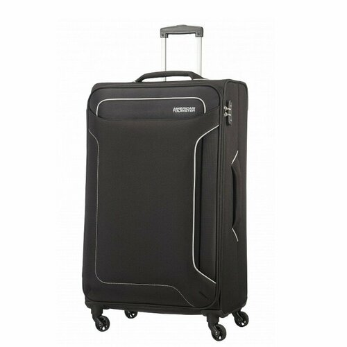 Чемодан American Tourister, 105 л, размер L, черный