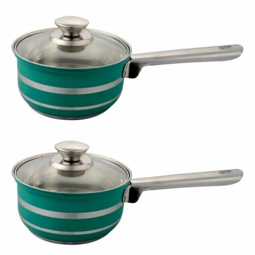 МФК Ковш со стеклянной крышкой капсульным дном 11 л 2 шт 1253₽