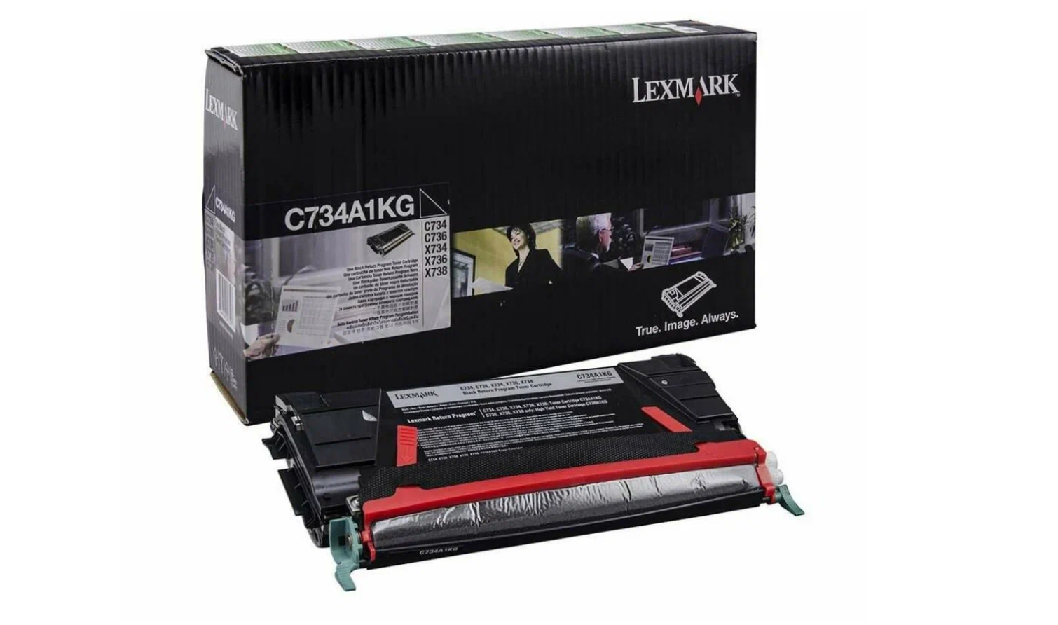 Тонер-картридж Lexmark C734A1CG