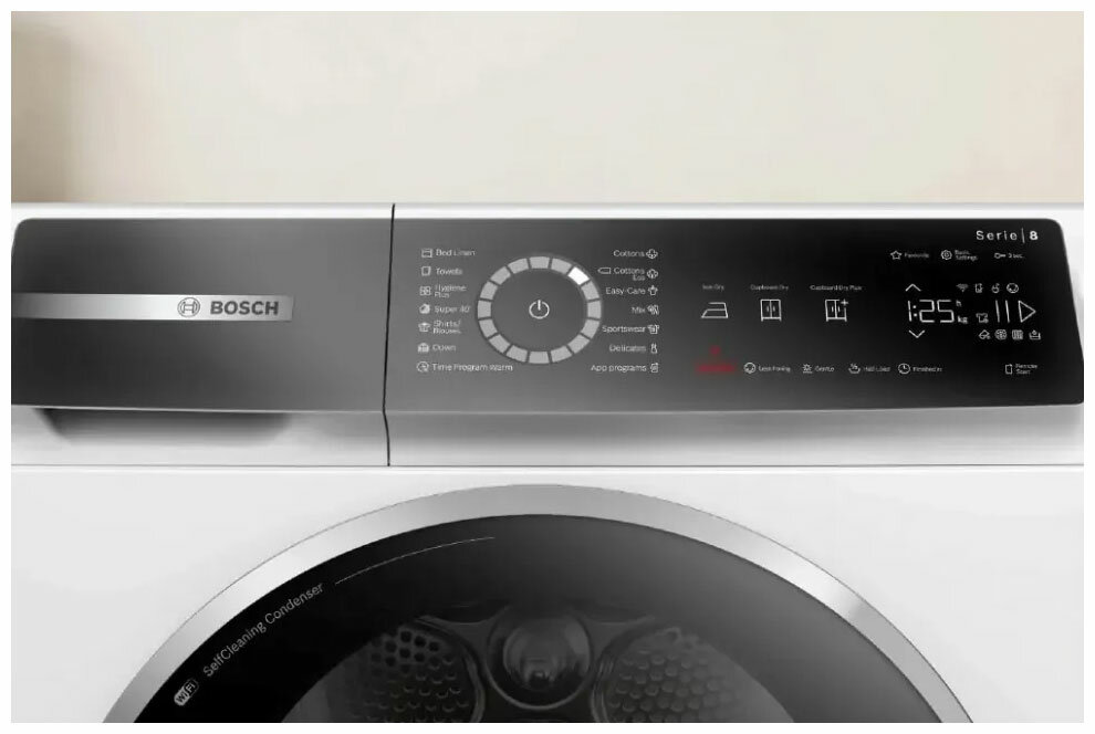 Сушильная машина с тепловым насосом Bosch WQB245B0ME — фото 1