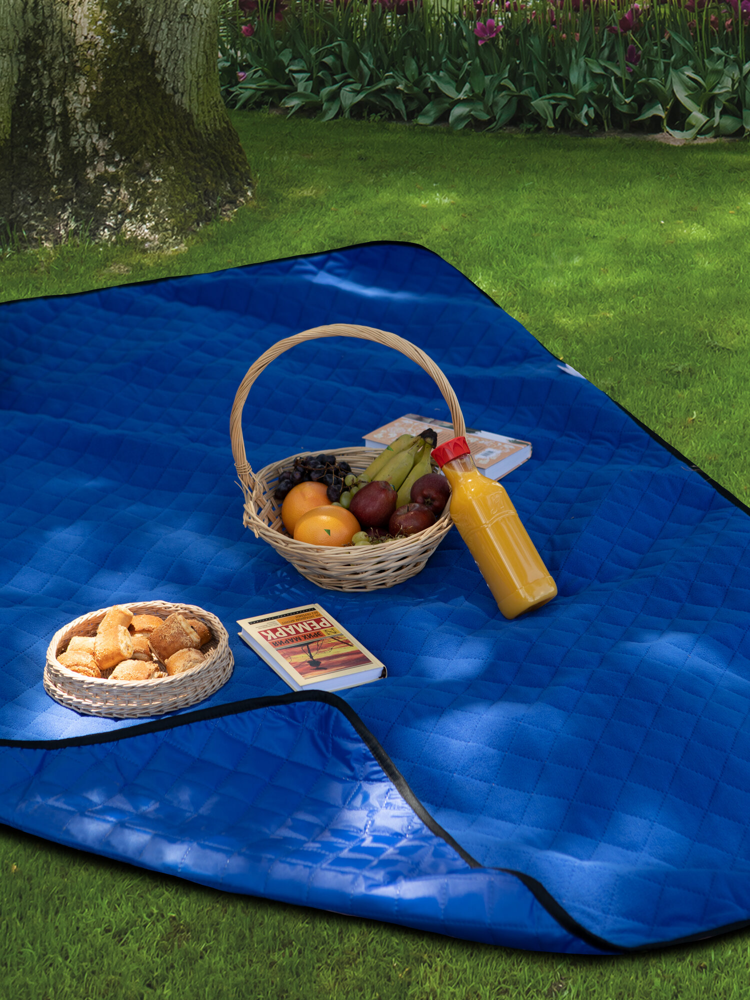 Пляжный коврик большой для пляжа и пикника, 200 х 130 см, Body Pillow — фото 1