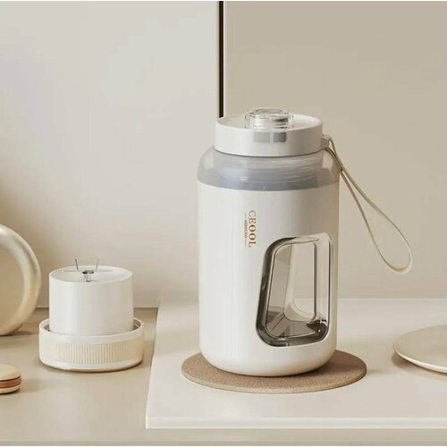 Портативный блендер объем 600 мл 2 крышки в комплекте 3590₽