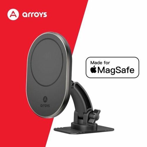 Автомобильный держатель Arroys Stick-MS2 крепление на скотч черный 1090₽