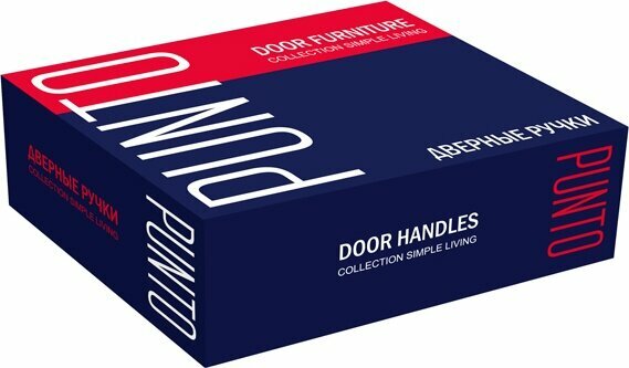 Ручка дверная раздельная BLADE QL GR/CP-23 графит/хром — фото 1