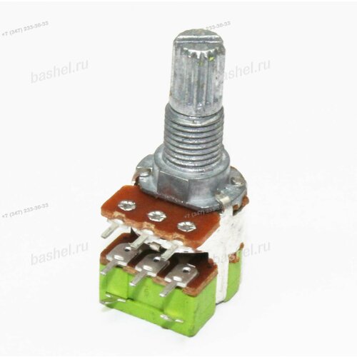 WH120-2BK-2A (R125GS) 50кОм с выключателем (B50K), Резистор переменный