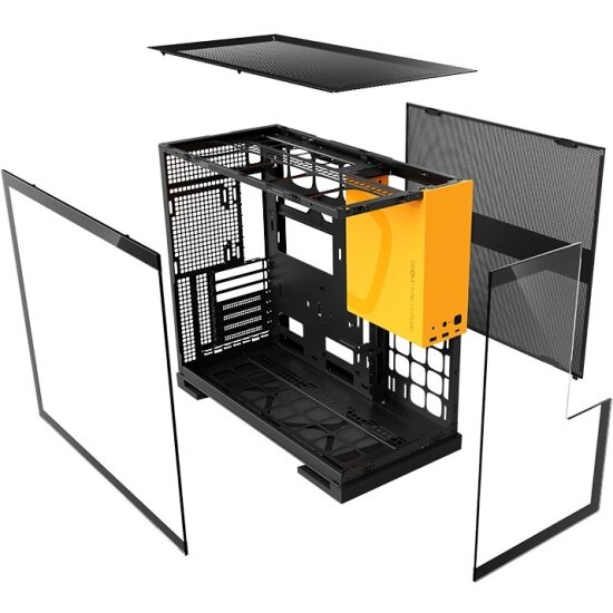 Изображение Корпус Geometric Future Model 5 Black Yellow (1AM5WKBY00100)