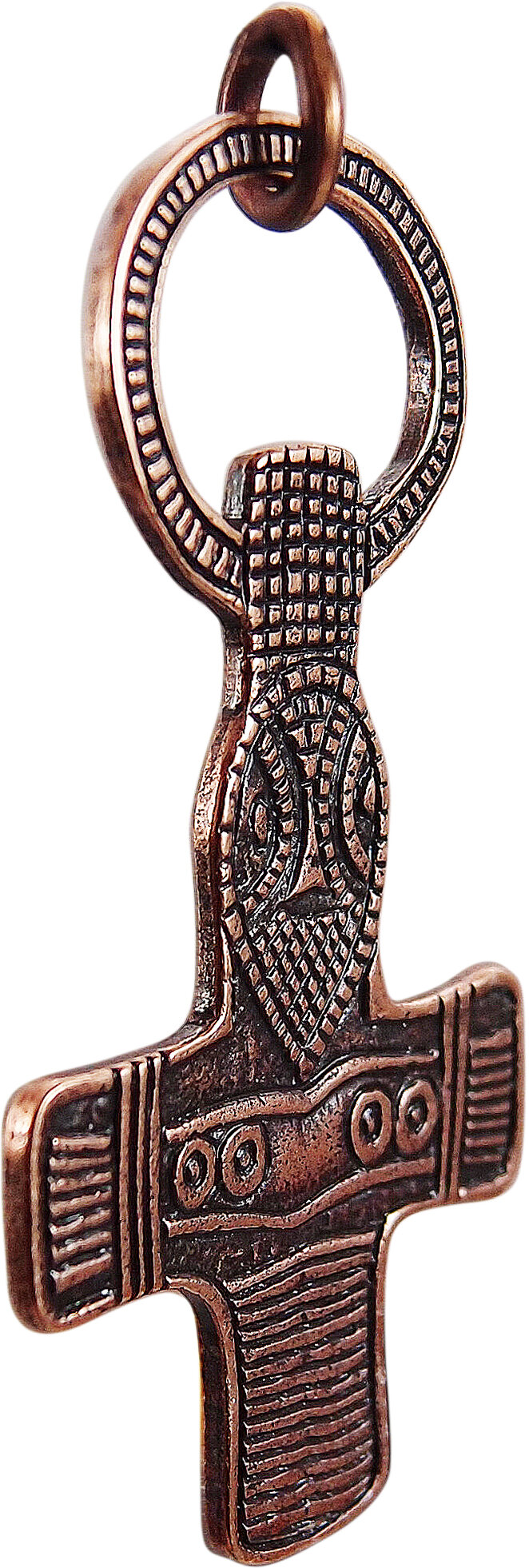 Крестик Мастерская Алешиных, красный — фото 1