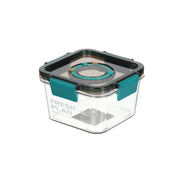 Контейнер Сократ Порядок PET0550 квадратный пластик 0.4 л 11.8х11.8х6.5 см