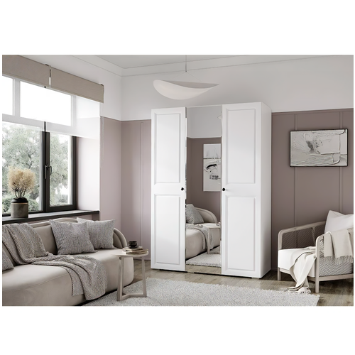 Шкаф трехстворчатый Софт ШК-06, материал ЛДСП, цвет белый, 150x217,6x61 см.