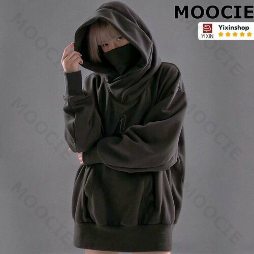 фото Толстовка moocie, размер xl, , черный