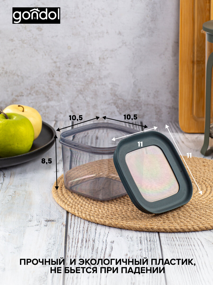Набор контейнеров для хранения GONDOL 