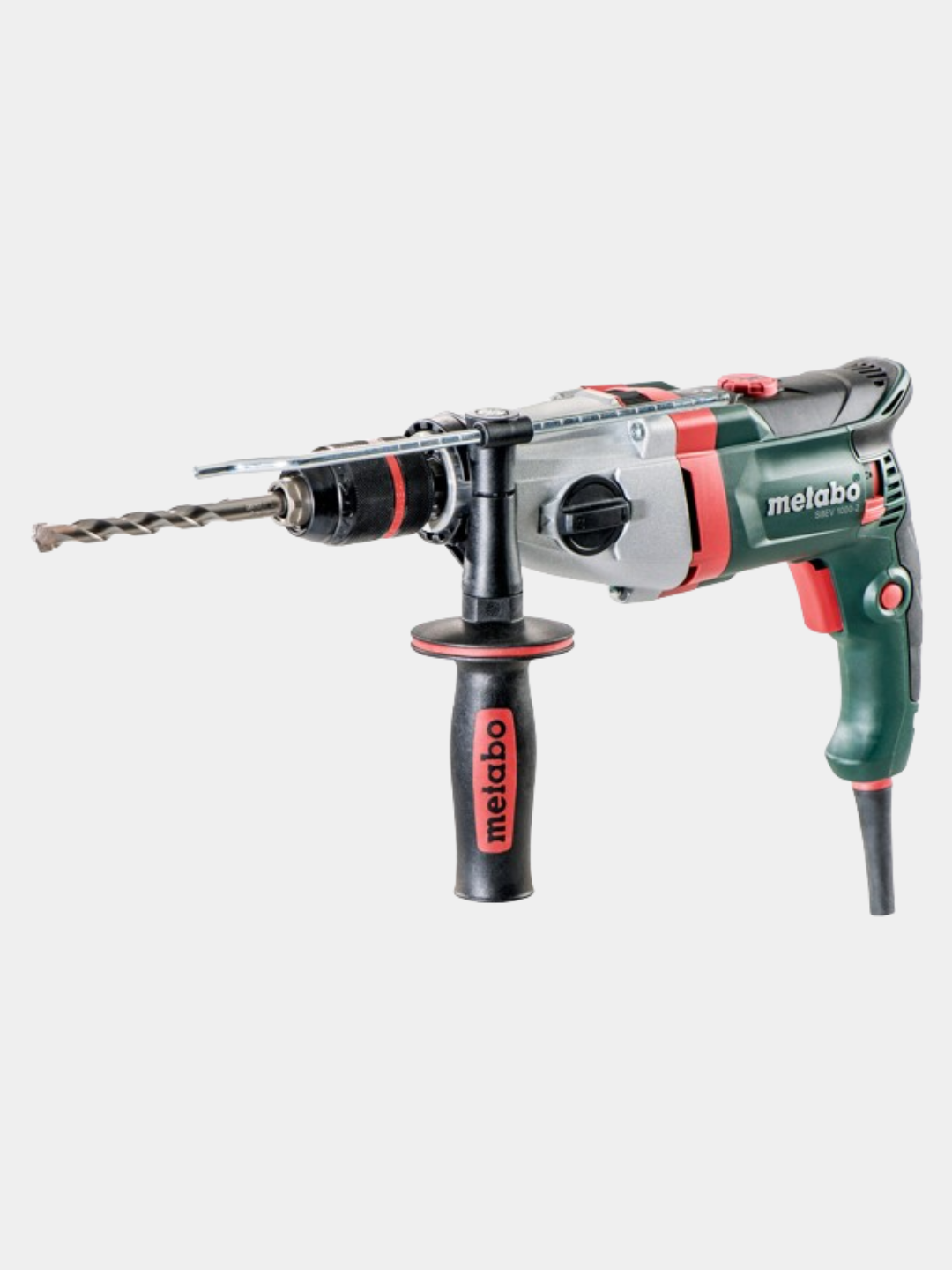 Ударная дрель Metabo "SBEV 1000-2" 600783500, двухскоростная, с кейсом, быстрозажимной патрон