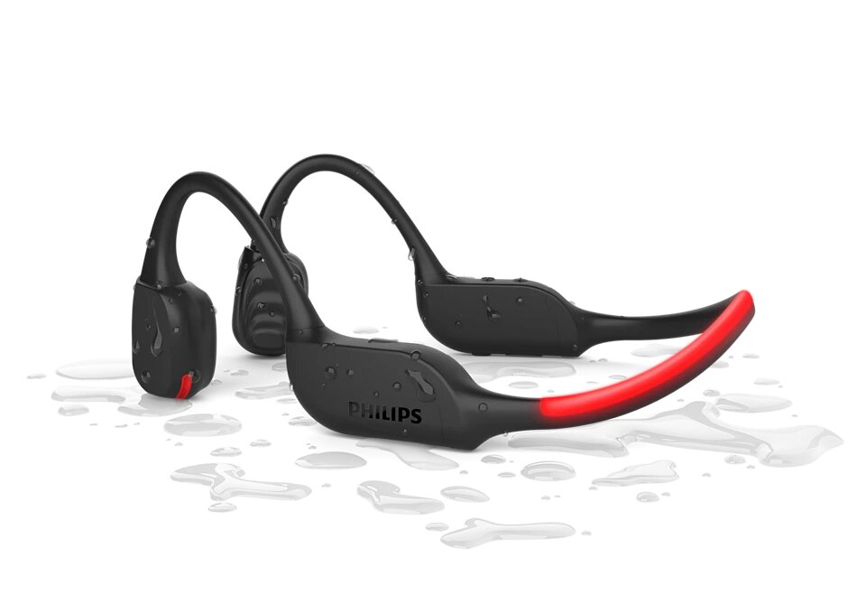 Гарнитура Philips TAA7607, Bluetooth 5.2, с костной проводимостью