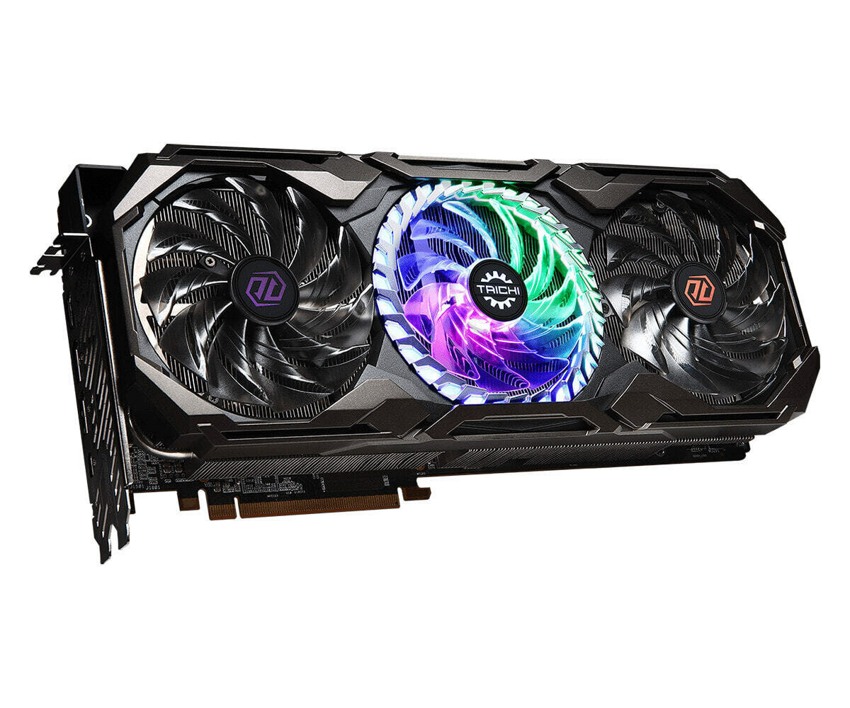 Видеокарта PCI-E ASRock 16GB GDDR6 256bit 7nm 1925/16000MHz USB-C/HDMI/2*DP - фото №2