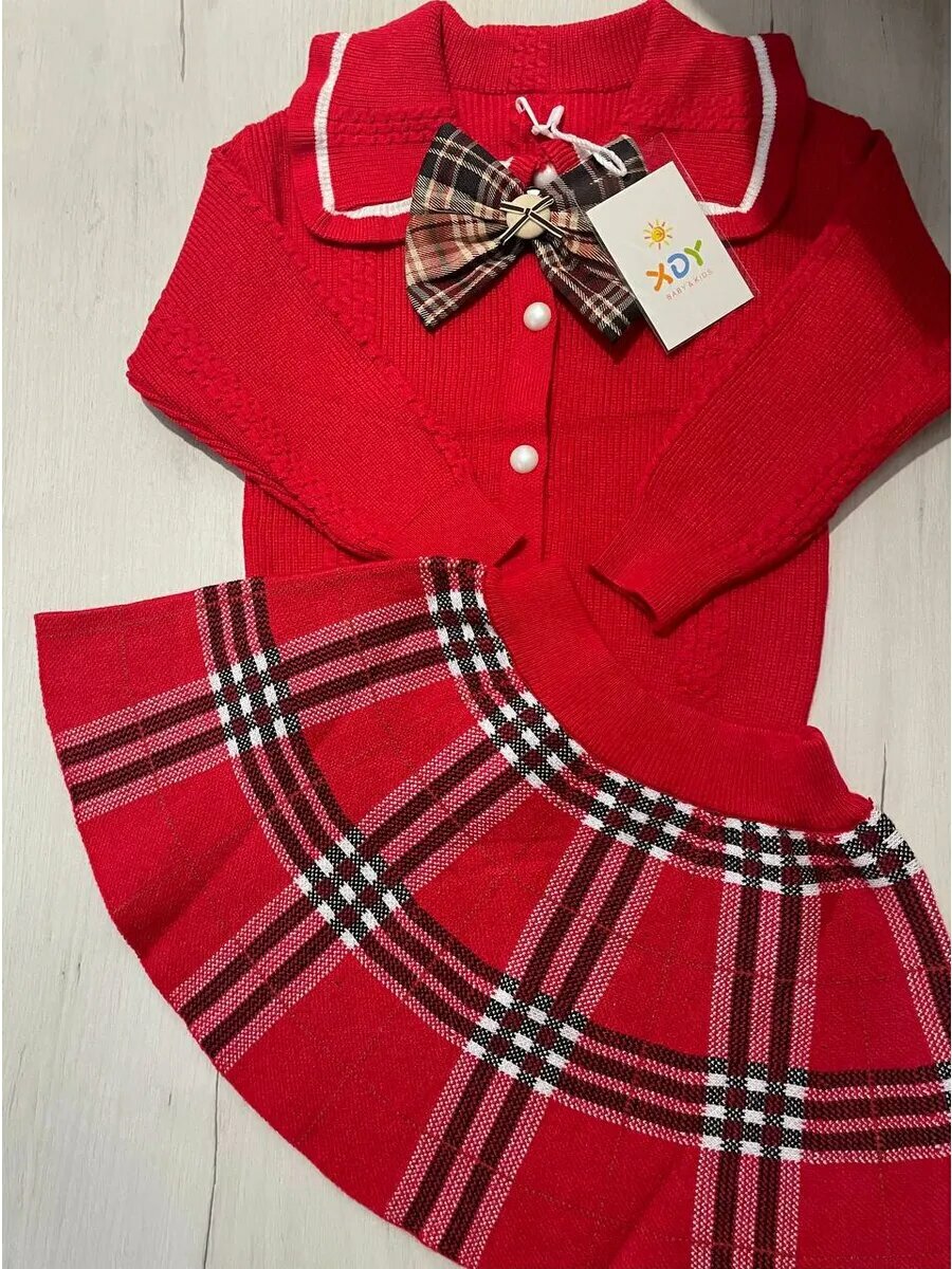 Комбинезон , размер 150, красный — фото 1