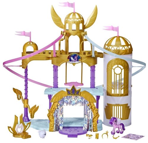 Игровой набор My Little Pony My Little Pony Movie Soaring Shimmer Castle F2156, 10 дет.