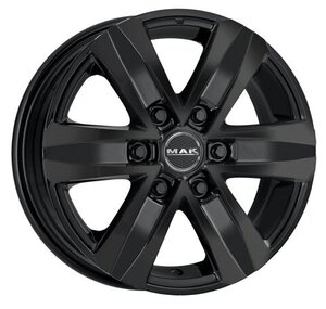 Литые колесные диски MAK Stone 6 Gloss Black 8.5x20 6x139.7 ET20 D106.1 Чёрный глянцевый (F85206TGB20VH2X)