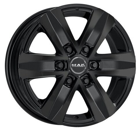 Литые колесные диски MAK Stone 6 Gloss Black 8.5x20 6x114.3 ET45 D66.1 Чёрный глянцевый (F85206TGB45ZN4)