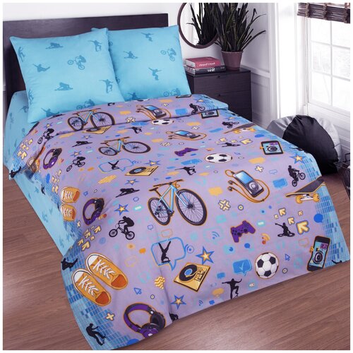 фото Детское постельное белье тинейджер, 1,5 спальное, поплин артпостель