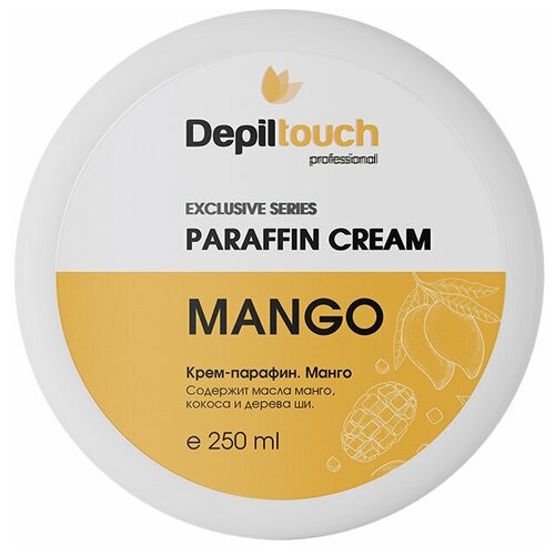 фото Depiltouch крем-парафин манго (paraffin cream mango), 250 мл