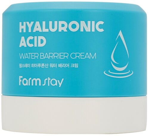 Farmstay Hyaluronic Acid Water Barrier Cream Увлажняющий защитный крем для лица, 80 мл