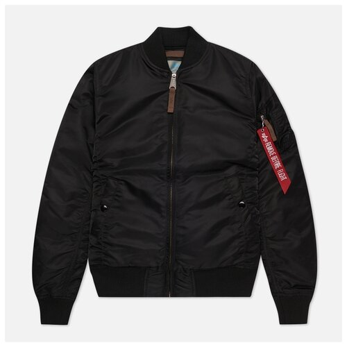 Бомбер  ALPHA INDUSTRIES, размер S, черный