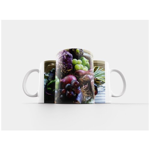 фото Кружка "овощи, фрукты и овощи, красная капуста" 320 мл lotsprints