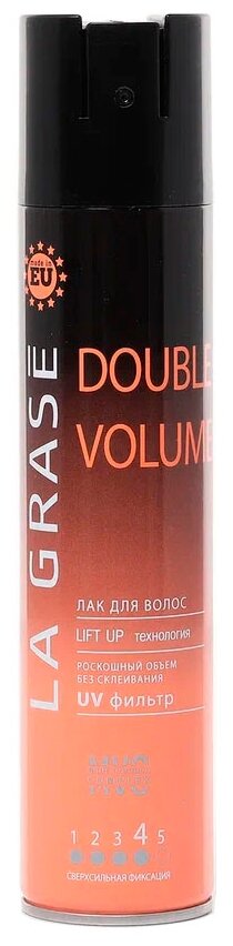 La Grase лак для волос Double Volume 250мл - фото №10