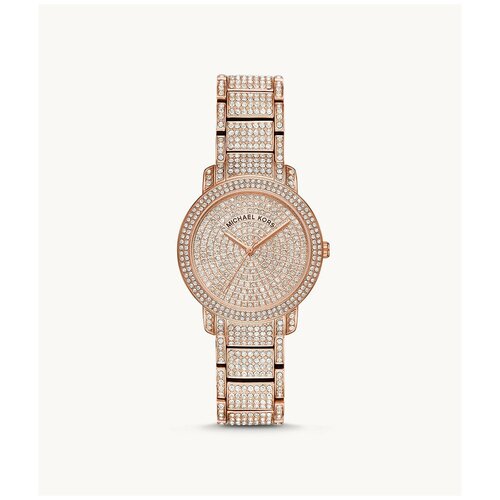 Наручные часы MICHAEL KORS, розовый индивидуальный браслет с именем и надписью индивидуальные браслеты на заказ для женщин и мужчин розовое золото нержавеющая сталь рождес