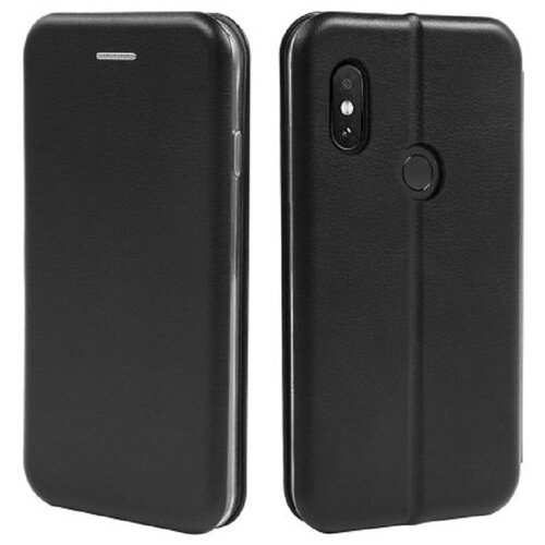 фото Чехол- книжка для xiaomi redmi note 5 / note 5 pro черный full cover