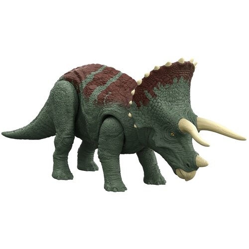 фото Фигурка mattel jurassic world новые рычащие динозавры hdx17, 17 см