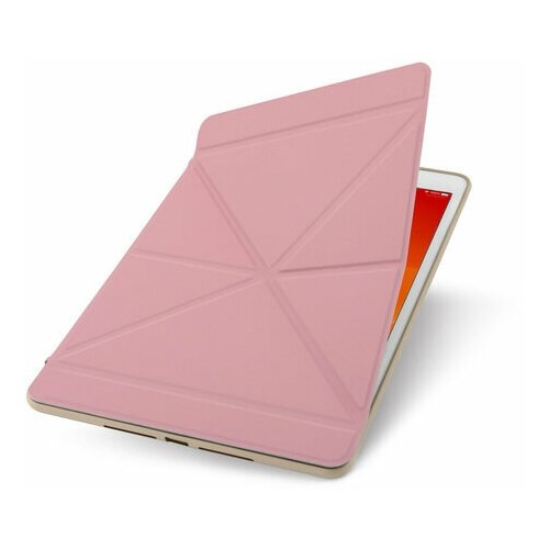 фото Moshi versacover чехол со складной крышкой для ipad 10,2" (7th gen). материал пластик, полиуретан. цвет розовый.