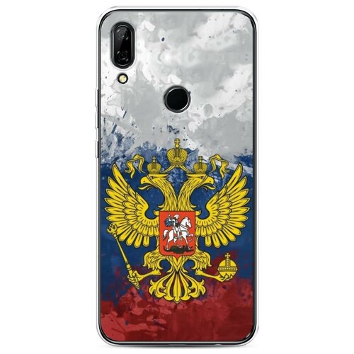 фото Силиконовый чехол "рф" на huawei p smart z / хуавей п смарт z case place