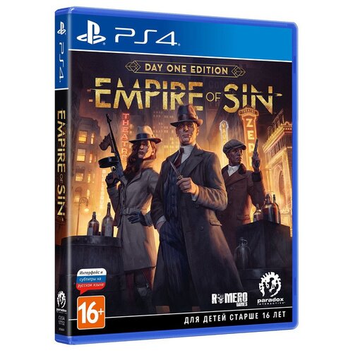 Игра Empire of Sin. Издание первого дня Издание первого дня для PlayStation 4 empire games