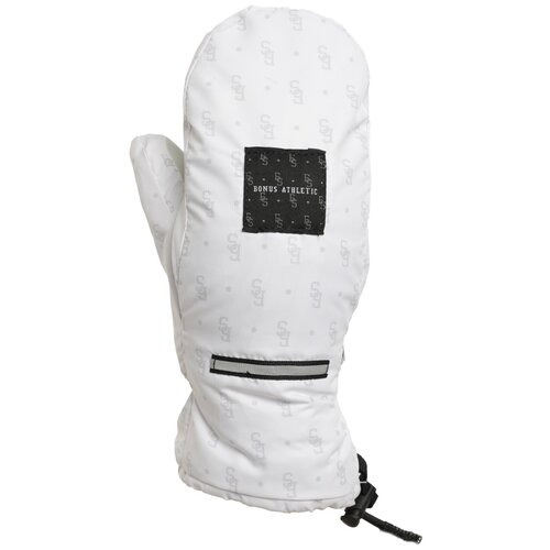 фото Варежки bonus gloves, размер m, белый