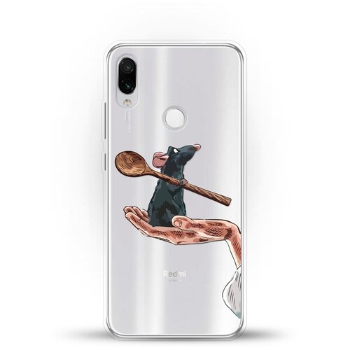 фото Силиконовый чехол реми на xiaomi redmi note 7 pro andy & paul