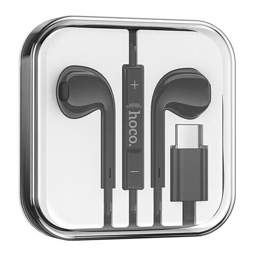 Гарнитура Type-C HOCO M80 Original series earphones с микрофоном черный 39300₽