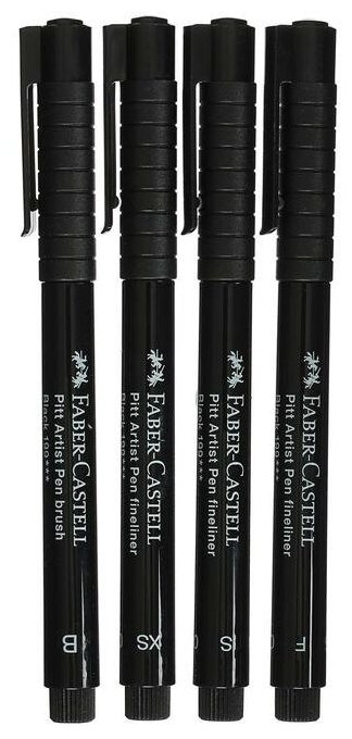 Капиллярные ручки Faber-Castell MANGA 4 шт. - фото №3