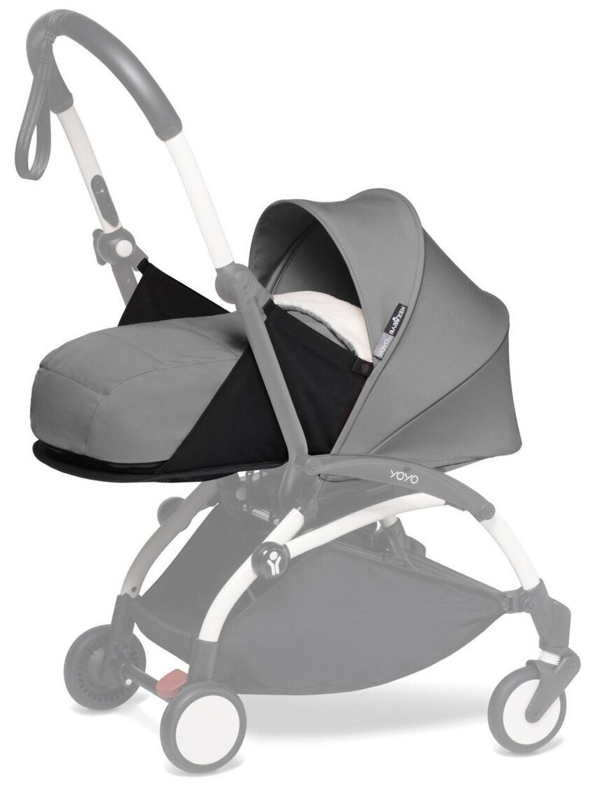 YOYO2 Newborn Pack Комплект люльки для новорожденного, grey