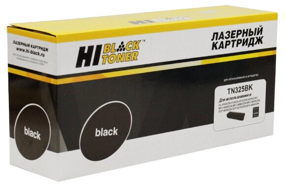 Тонер-картридж Hi-Black (HB-TN-325Bk) для Brother HL-4150CDN/4140CN/4570CDW, Bk, 4K