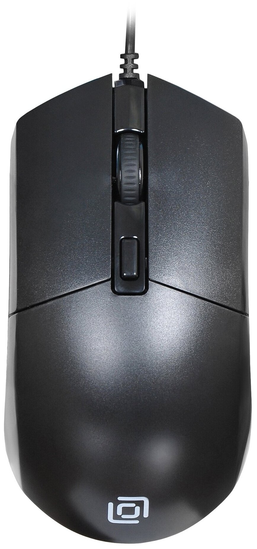 Мышь Oklick/Оклик 207M черный оптическая (2400dpi) USB (4but)