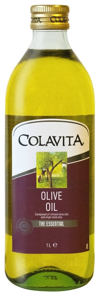 Масло оливковое Colavita рафинированное 1л - фото №3