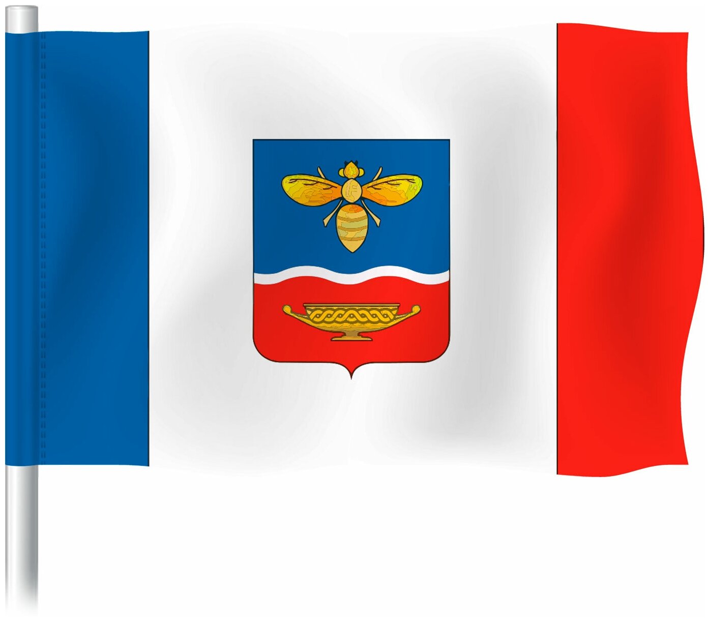 Флаг Симферополя / Флаг города Симферополь / 90x135 см.
