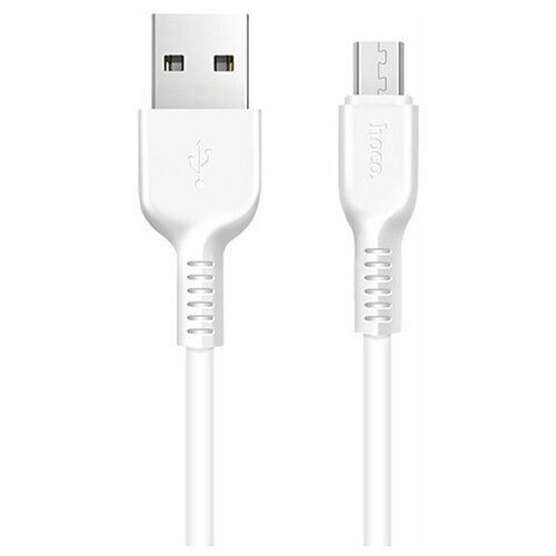 Кабель Hoco X20 Flash USB - Micro 2 м, белый