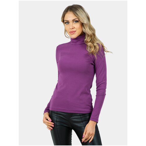 фото Водолазка нежка, цвет: темно-фиолетовый