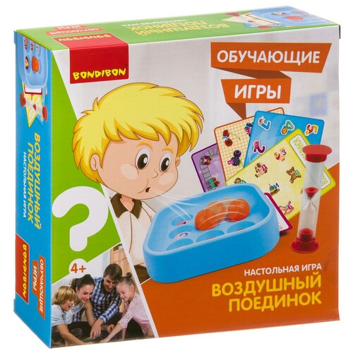 Обучающие игры Bondibon Настольная игра «воздушный поединок», BOX 21x5,6x21 см